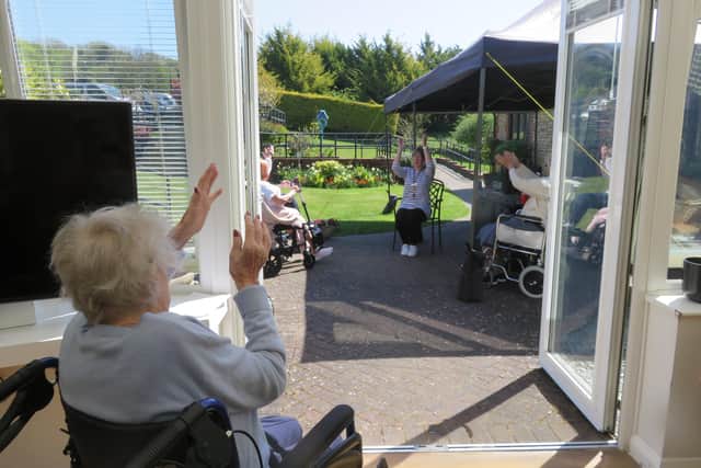 Activities at the care home