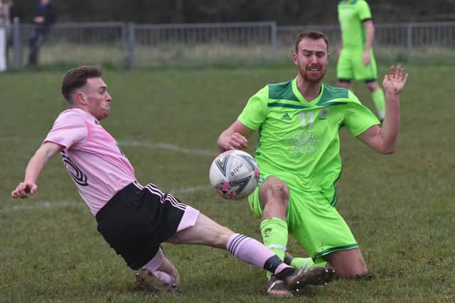 AFC Ringmer in action against Hollington in the season just finished