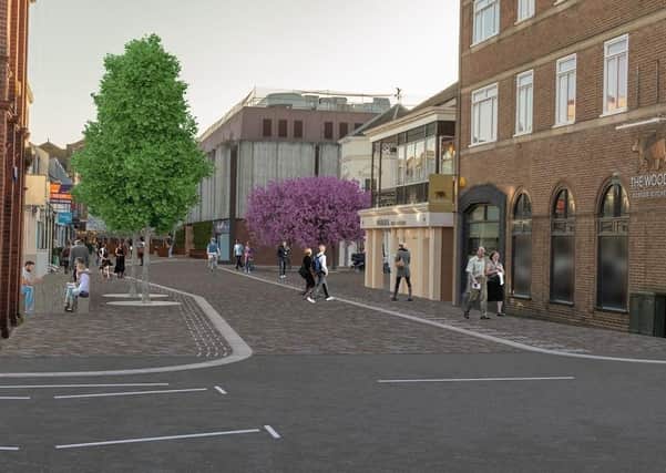 A previous illustration of how a transformed Portland Road could look like
