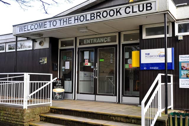 The Holbrook Club. Pic Steve Robards SR1802689 SUS-180127-140307001
