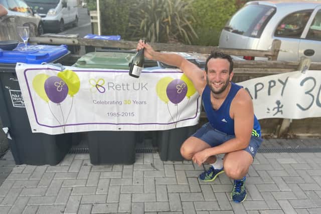 Giorgio Rigali is raising awareness of the rare genetic disorder Rett Syndrome in memory of his beloved mum