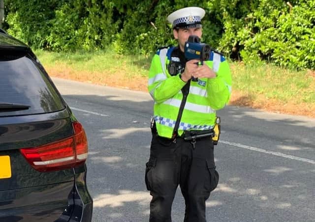 Arundel & South Downs MP Andrew Griffith joined Sussex Police on Sunday morning (24th May) to see how they are tackling anti-social motorcyclists on Sussex roads after a wave of complaints in recent weeks. SUS-200206-132743001