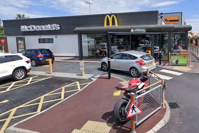 Shoreham McDonald's. Pic: Google