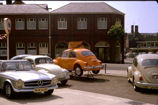 The June Beetle at West Sussex Motors on Saturday, June 6, 1970