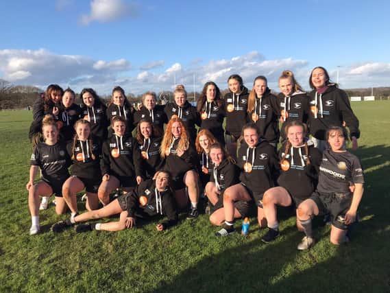 Pulborough U18 girls - just one of many teams across Sussex keen to return to the rugby pitch