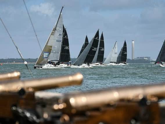 The guns will not fire to start Cowes Week this year / Picture: Cowes Week Ltd