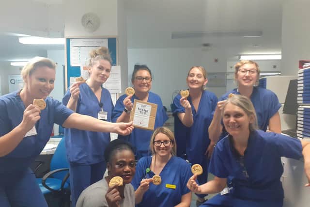 The bakery has been delivering sweet treats to NHS staff