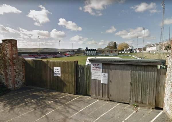 Dripping Pan ground (Photo from Google Maps Street View)
