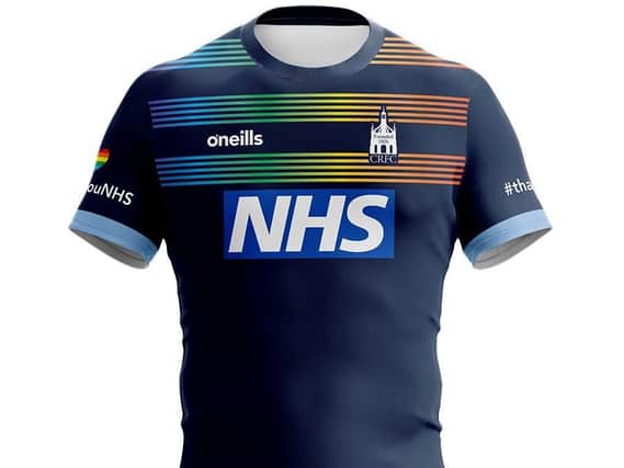The Chichestr shirt honouring the NHS