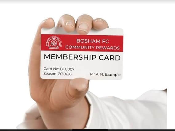 The Bosham FC community card