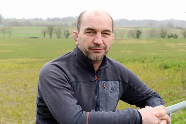 Mark Chandler, the chairman of the West Sussex National Farmers' Union