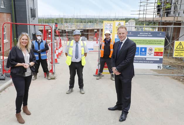 The Member of Parliament for Mid Sussex, Mims Davies, visited local housebuilder Barratt Homes Wychwood Park development in Haywards Heath last week (Friday 19th June).

Picture: Building Relations PR SUS-200622-174135001