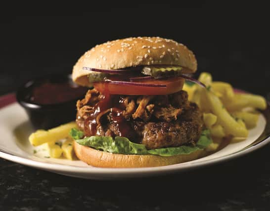 Frankie and Benny's barbecue pulled pork