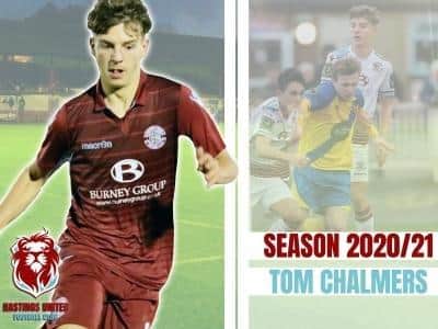Tom Chalmers has signed a new deal / Image: HUFC