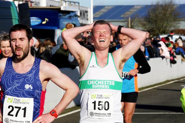 Running the Chichester 10k can be hard work / Picture: Derek Martin