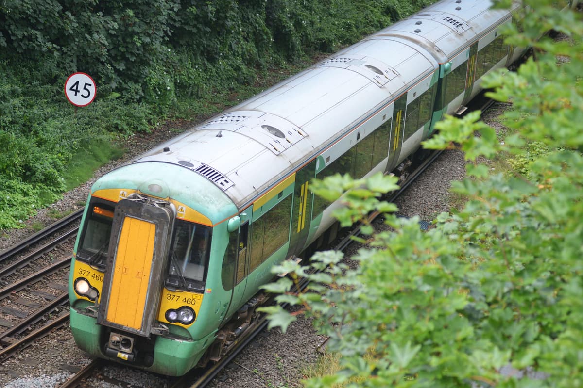 Lancing Platform Platform extensions installed at Lancing and Goring railway stations