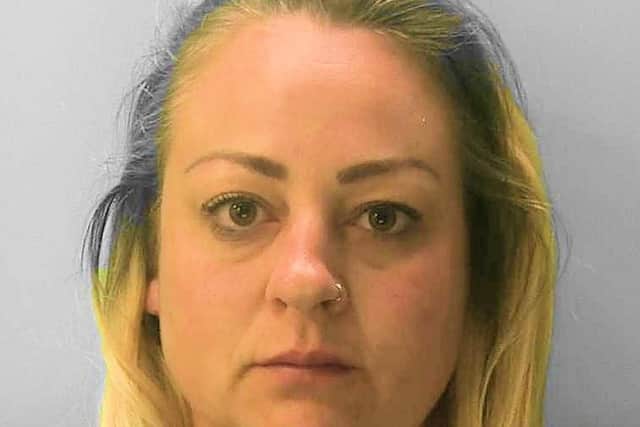 Sarah Clarkson-Rose has been jailed.

Picture: Sussex Police