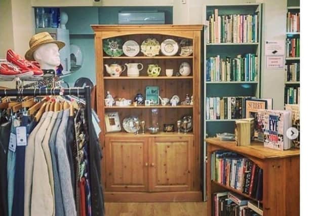 The St Wilfrid's Hospice shop in Midhurst is one of six set to open from June 15