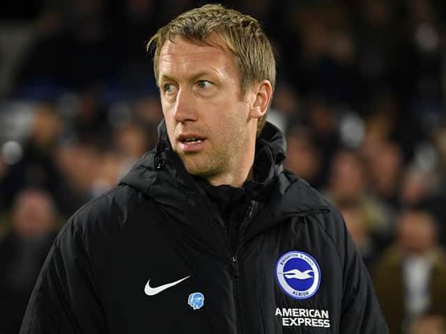 Brighton and Hove Albion head coach Graham Potter admits he will have to manage the workload of players during the final nine fixtures