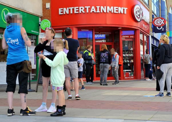 Crawley shops reopen on Monday June 15. Pic Steve Robards