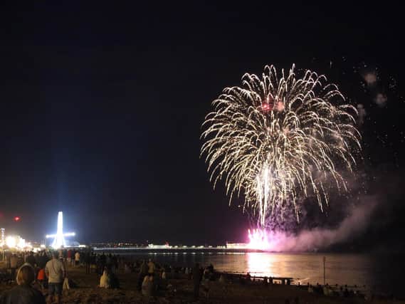 Last year's Worthing Lions Festival fireworks display attracted tens of thousands of revellers