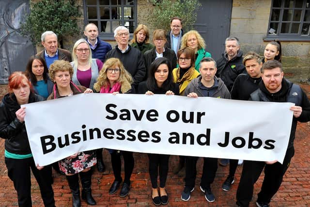 Upset Borde Hill business owners. Picture: Steve Robards