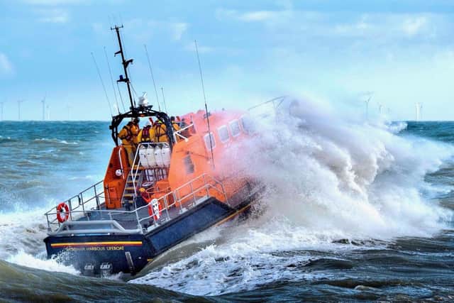 The motto of the RNLI is 'with courage, nothing is impossible'