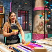 Emily Vincent on Channel 4's The Fantastical Factory of Curious Craft. Picture: Channel 4