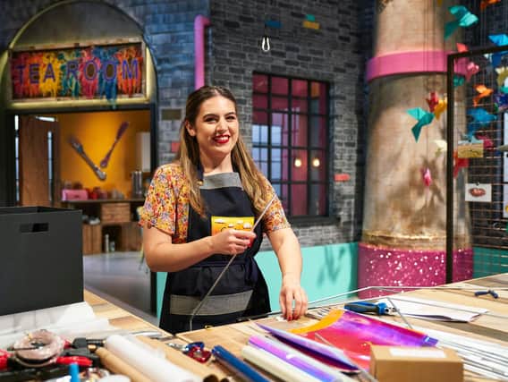 Emily Vincent on Channel 4's The Fantastical Factory of Curious Craft. Picture: Channel 4