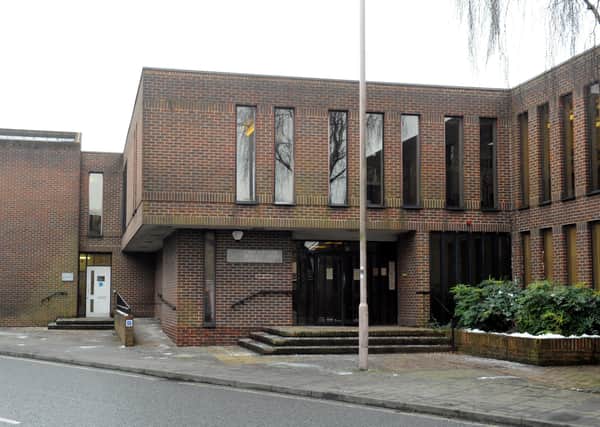 The former magistrates' court building in Chichester