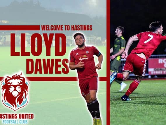 Hastings are delighted to welcome Lloyd Dawes to the Pilot Field