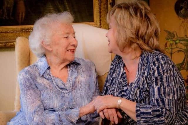 Dame Vera Lynn with close friend and PA Susan Fleet