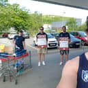 Lewes RFC volunteers have been delivering to the local food bank