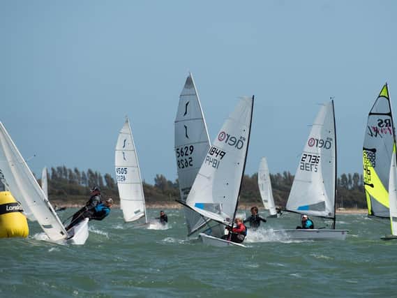 Action at last year's harbour race week / Picture: Chris Hatton