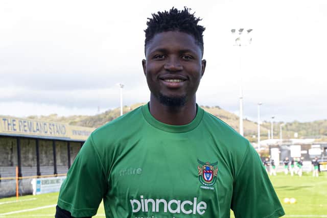 Amadou Tangara has been at Bognor since last October and says their fans have been very supportive of him
