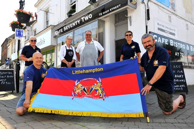 Littlehampton Armed Forces and Veterans Breakfast Club launches its new LIVeS project, helping isolated veterans. Picture: Steve Robards SR2006232