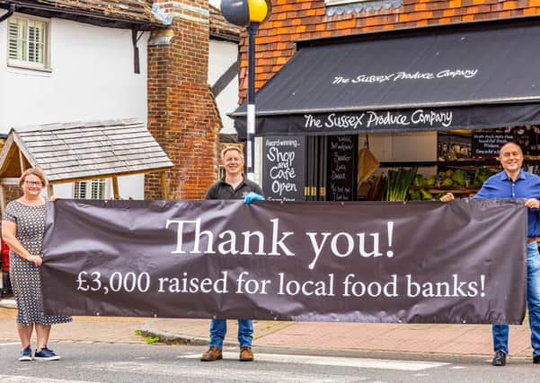 Sussex Produce Company raises funds for foodbanks