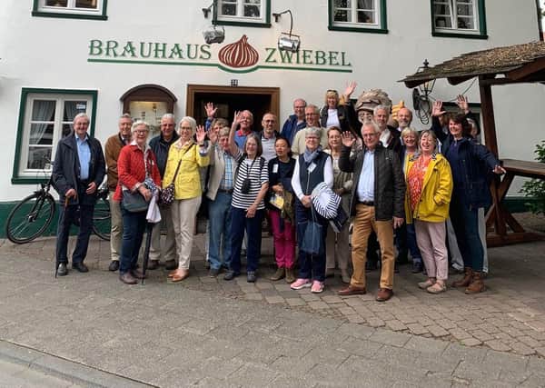 Members of Burgess Hill District Rotary Club on their 2019 visit to Rotary Club Gevelsberg in Germany SUS-200623-101251001