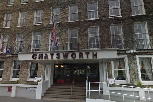 The Chatsworth Hotel in Worthing sought to retain permission to house the homeless people. Pic: Google