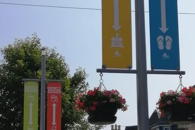 New banners in London Road