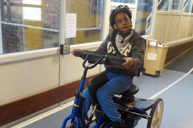 Alazar Sahele, 14, a student at Ingfield Manor school in Billingshurst has won a national award SUS-200629-120235001