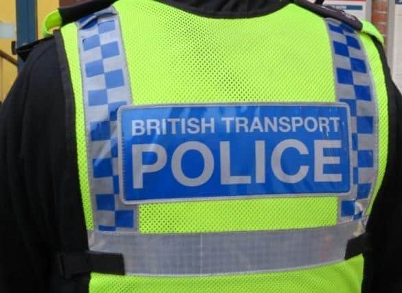 British Transport Police were sent to the scene