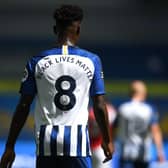 The Black Lives Matter Movement has been supported by Brighton and Hove Albion and the Premier League