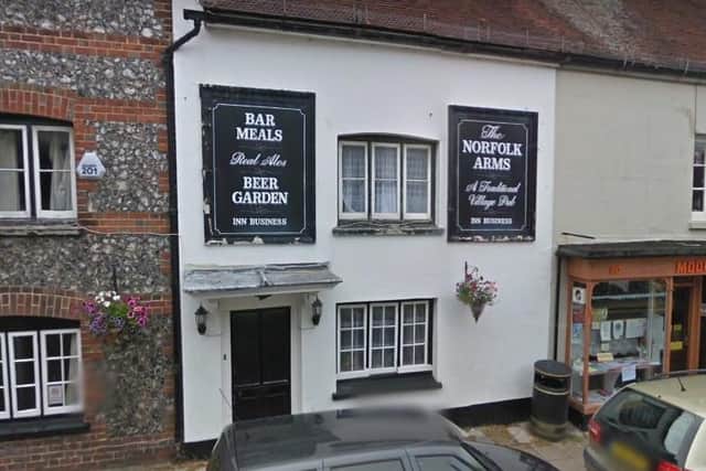 The Norfolk Arms Hotel in Steyning. Photo: Google Streetview