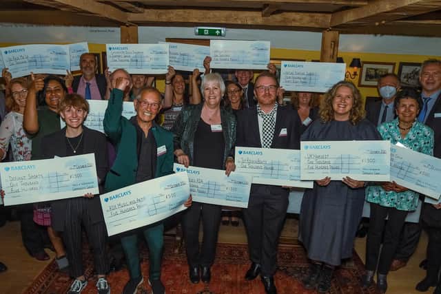 Nearly £25,000 was distributed to 19 Sussex charities at Goffs Manor in Crawley. Photo: Phil Westlake