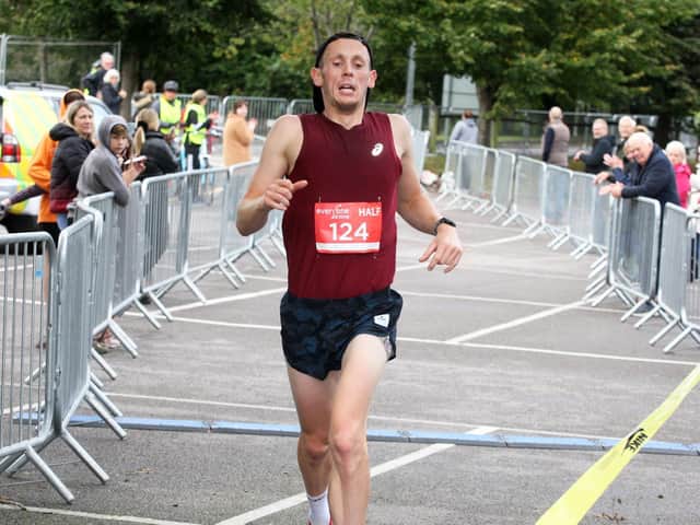 Will Grace wins the 2021 Chichester Half Marathon / Picture: Derek Martin Photography and Art