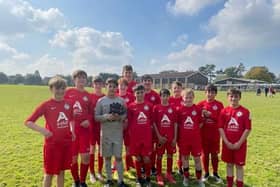 Two goals from Lucas Byrne were the highlight of a stunning victory for Roffey Robins Atletico under-13s over Southwater Reds