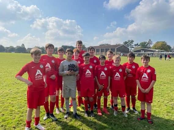 Two goals from Lucas Byrne were the highlight of a stunning victory for Roffey Robins Atletico under-13s over Southwater Reds