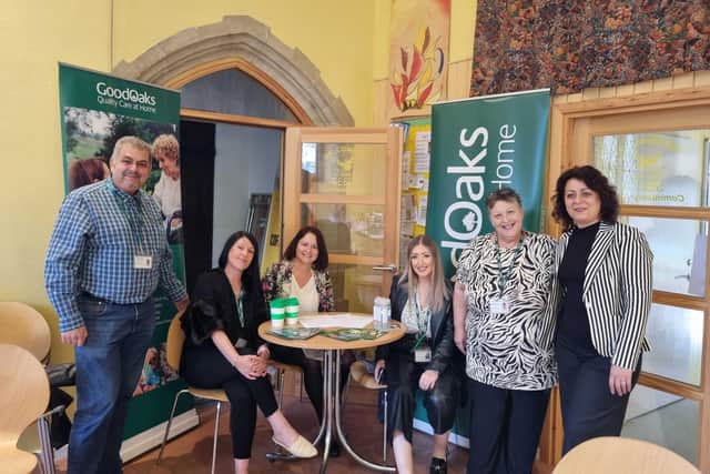 Burgess Hill-based home care provider, Good Oaks Home Care Mid Sussex, raised £590 for Macmillan through a coffee morning attended by Mid Sussex MP Mim Davies