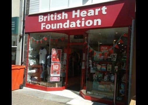 British Heart Foundation in Eastbourne. Photo from Google Maps. SUS-211110-102548001
